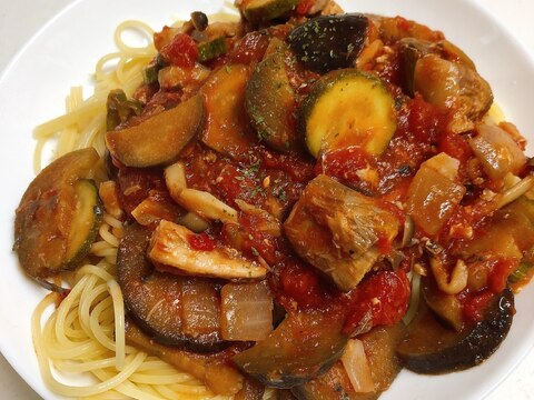 ヘルシー サバ缶と夏野菜のトマトパスタ レシピ 作り方 By となみ 楽天レシピ ヘルシー サバ缶と夏野菜のトマトパスタ レシピ 作り方 By となみ 楽天レシピ